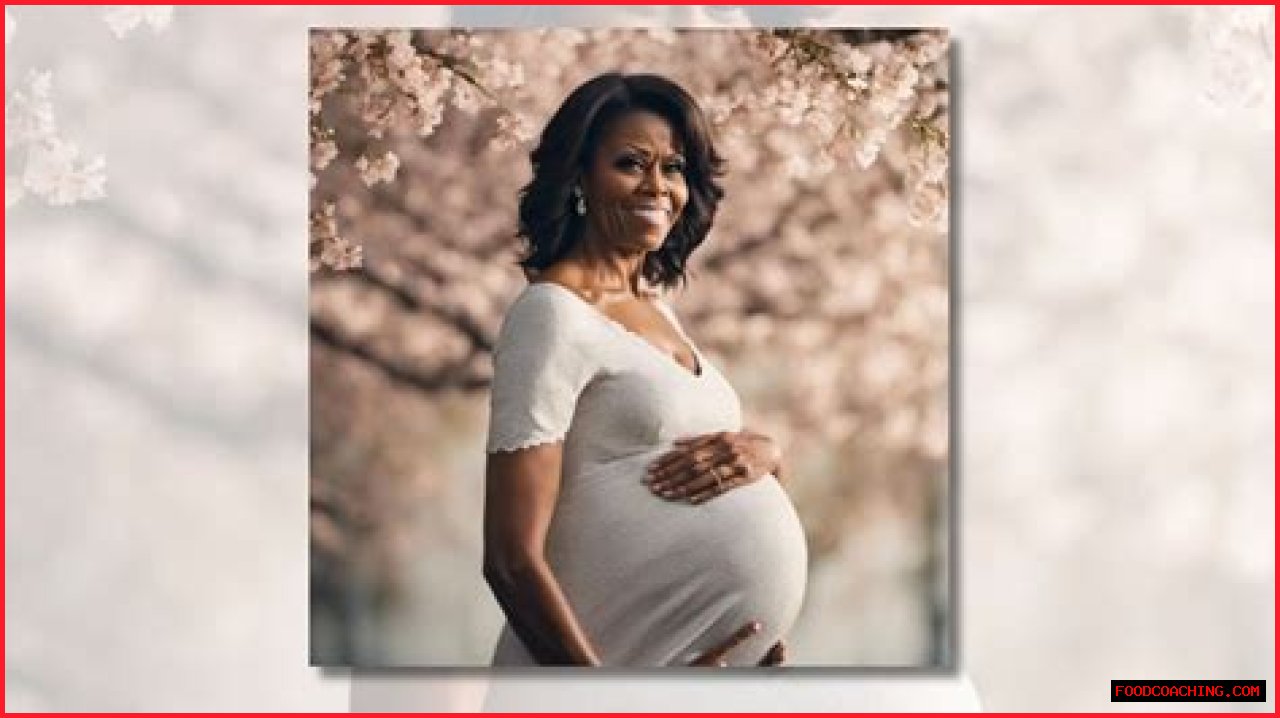 Capturing Moments: The Pregnant Photos Of Michelle Obama