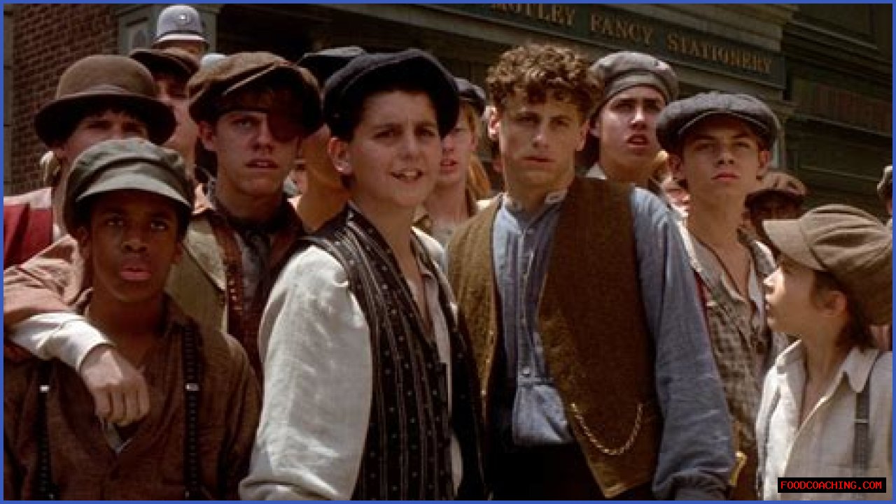 The Dynamic Ensemble Of The Newsies Movie Cast